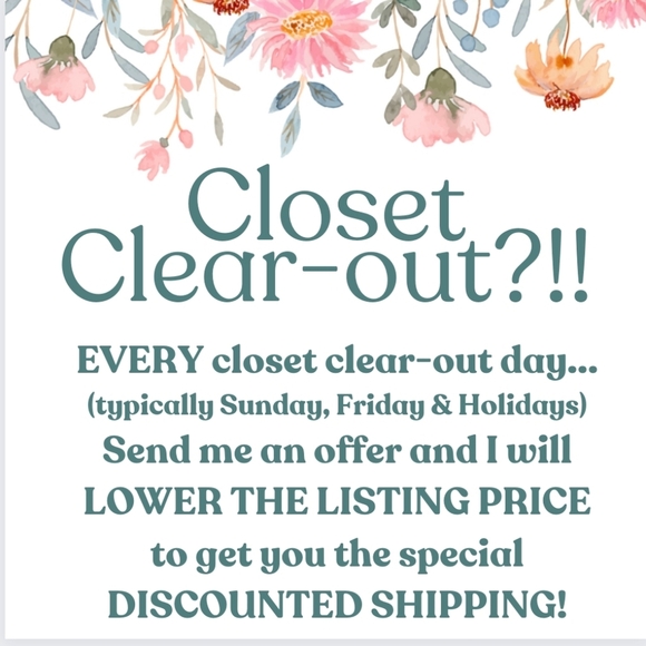 Closet Clear-Out! - Picture 1 of 1